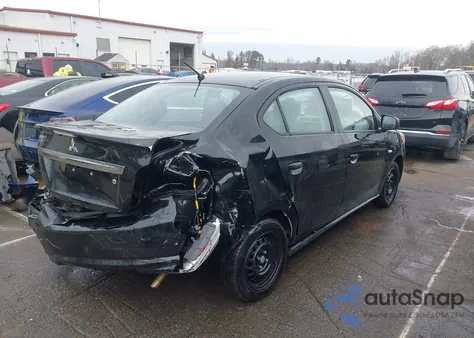 2020 Mitsubishi Mirage G4 Es from USA, damaged, VIN ML32F3FJ3LHF00402